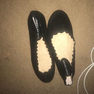 Never worn  black ballerina flats!